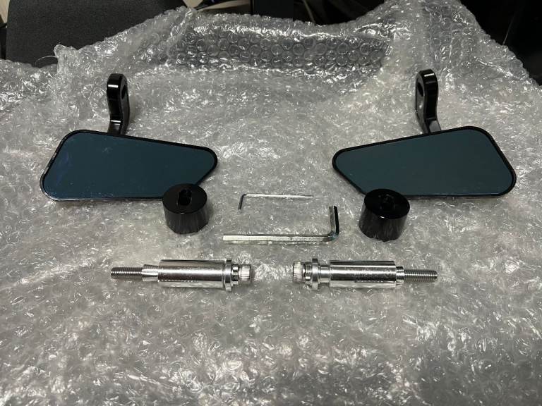 Oxford Horizon Bar End Mirrors - Pair