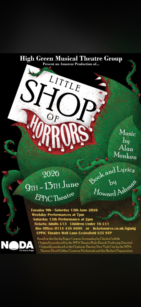 Little shop of horrors by high Green musical theatre Group