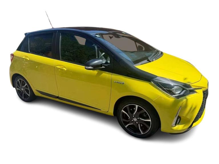 2017 Toyota Yaris 1.5 VVT-h Yellow Bi-Tone Limited Edition Hatchback 5dr Petrol Hybrid E-CVT  Hat...