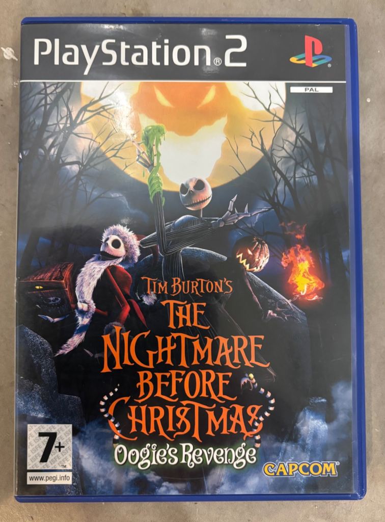 PlayStation 2 - The Nightmare Before Christmas Game.   PS2
