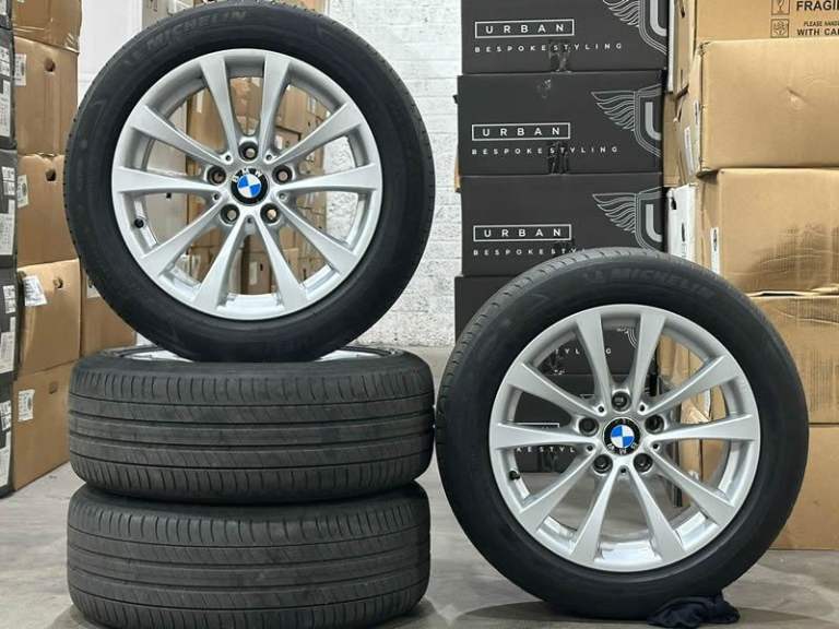 17" Genuine BMW 3 4 SERIES F30 F31 Style 395 Alloys & Michelin Tyres