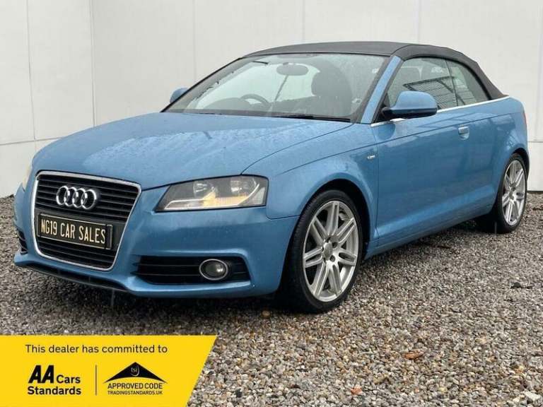 2009 Audi A3 Cabriolet 2.0 TDI S line Euro 4 2dr CONVERTIBLE Diesel Manual