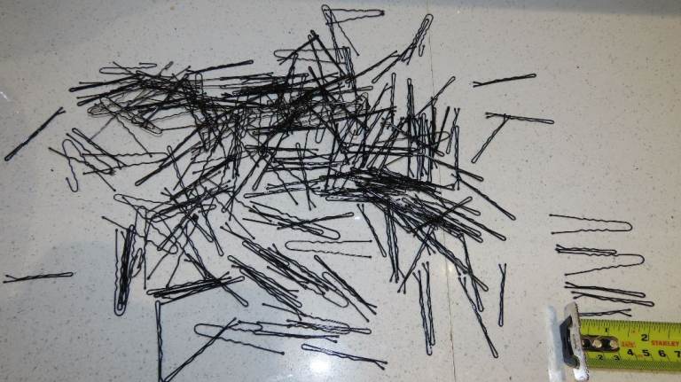 Enormous Bundle Black Metal Bobby Pins Hair Grips Accessories Styling Salon Mixed Sizes U Shapes IG3