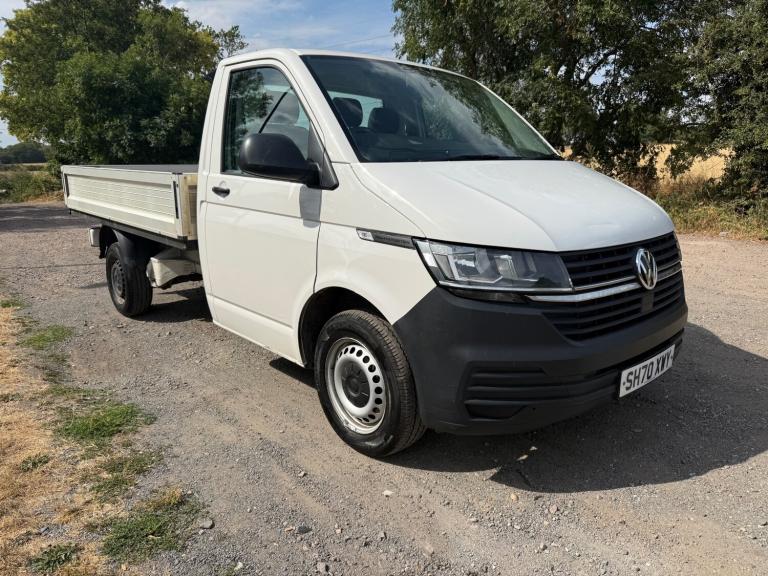 70 VOLKSWAGEN TRANSPORTER 2.0 TDI 110 DROPSIDE 1 OWNER FROM NEW NO VAT PX SWAPS