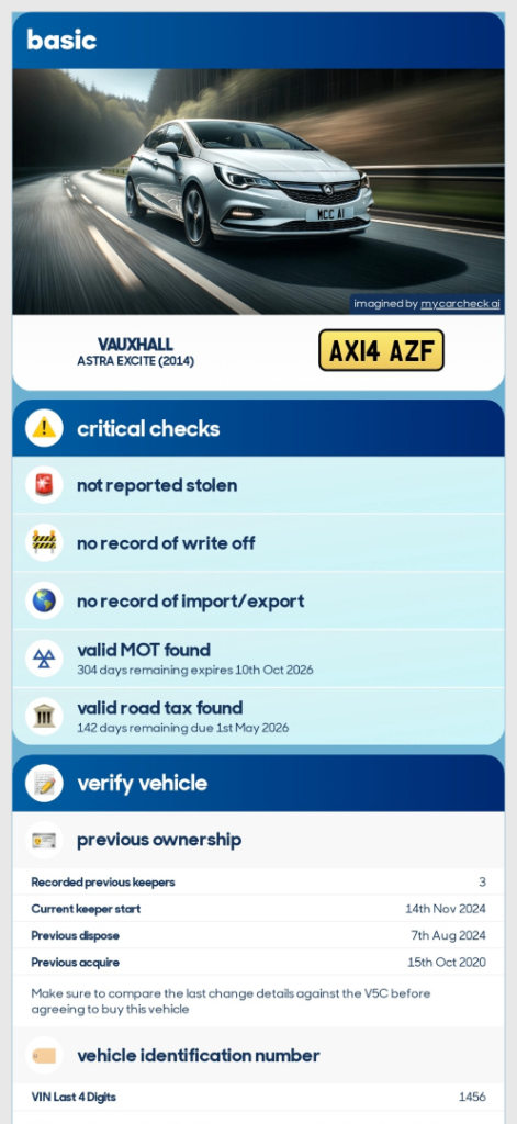 Vauxhall, ASTRA, Hatchback, 2014, Manual, 1398 (cc), 5 doors