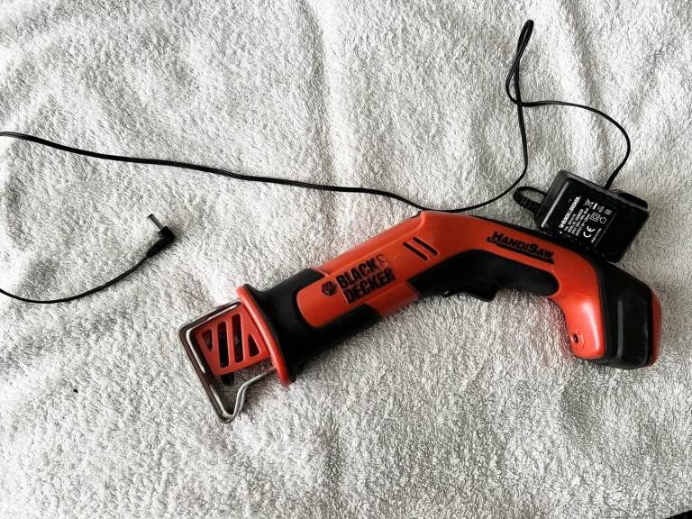 Black & Decker HandiSaw, ( hand jigsaw) with charger, (Used) for sale.