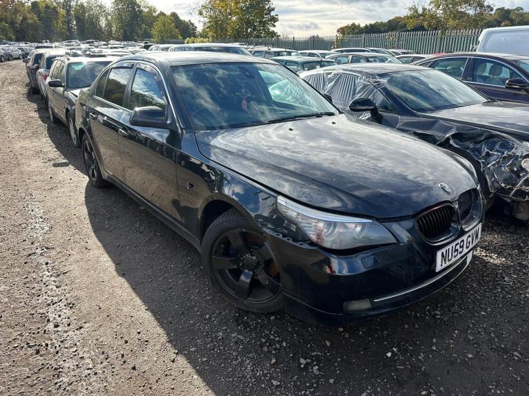 2009 BMW 5 SERIES E60 BLACK BREAKING SPARES PARTS