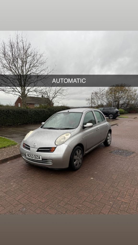 Nissan, MICRA, Automatic Hatchback, 2003, Other, 1240 (cc), 5 doors