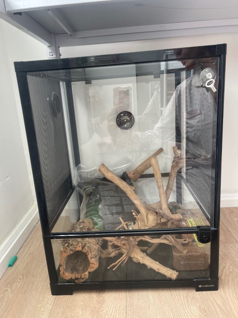 Swell reptile glass terrarium/vivarium 45x45x60 