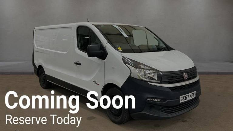 2017 67 FIAT TALENTO 1.6 MULTIJET 12 LWB NO VAT VAN L2 H1 EURO 6 (120 PS) DIESEL