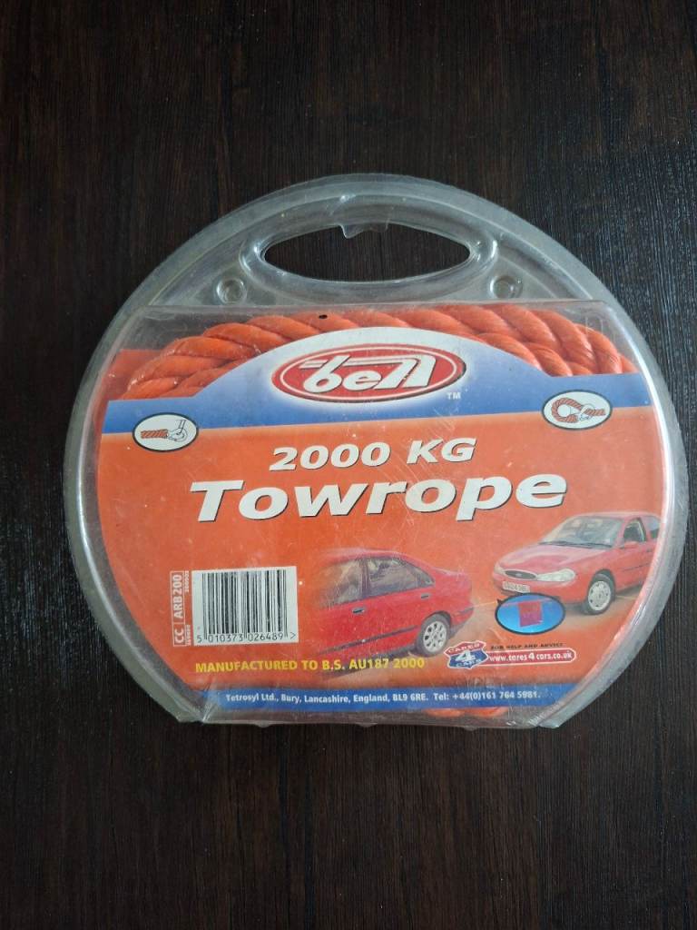 BRAND NEW CAR TOW ROPE 