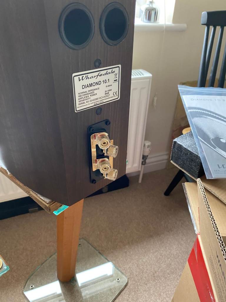 Pair of Wharfedale Diamond 10.1 Hi-Fi Speakers, unused and in original packing box.