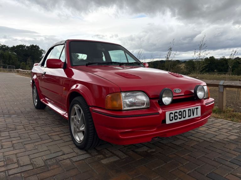 Ford, ESCORT, Convertible, 1990, Manual, 1597 (cc), 2 doors