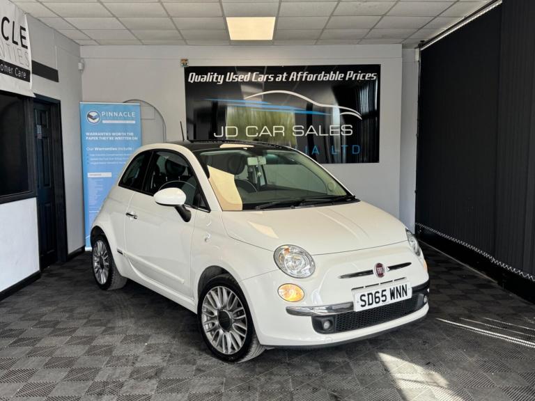 2015 Fiat 500 1.2 ECO Lounge Euro 6 (s/s) 3dr HATCHBACK Petrol Manual
