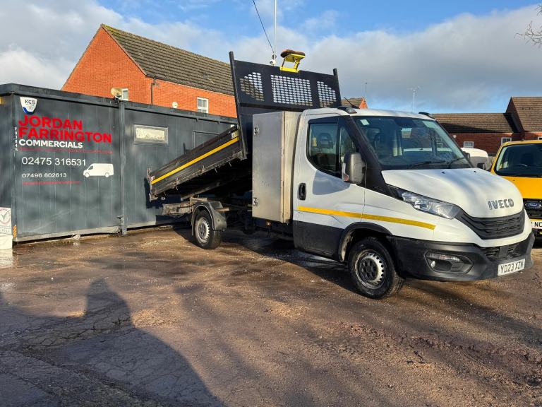 2023 IVECO DAILY RWD SRW SINGLE CAB STEEL BODY TOOLPOD TIPPER WITH AIR-CON