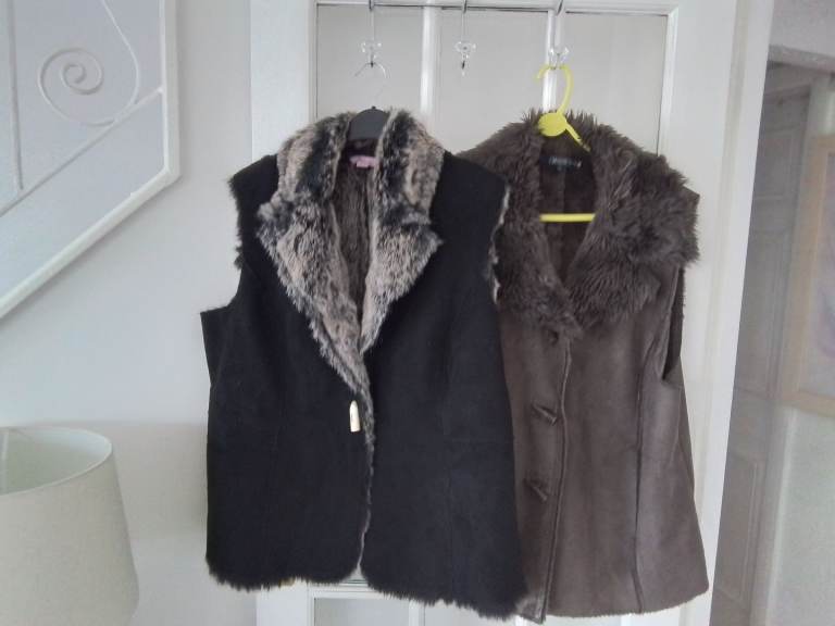 image for Jackets Gilet Style x 2 Monsoon & Maine Sizes L & XL 