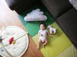 NEW sealed IKEA PLUFSIG Folding Gym Yoga Baby Mat Guest Mattress Bed Green, 78x185 cm, discontinued