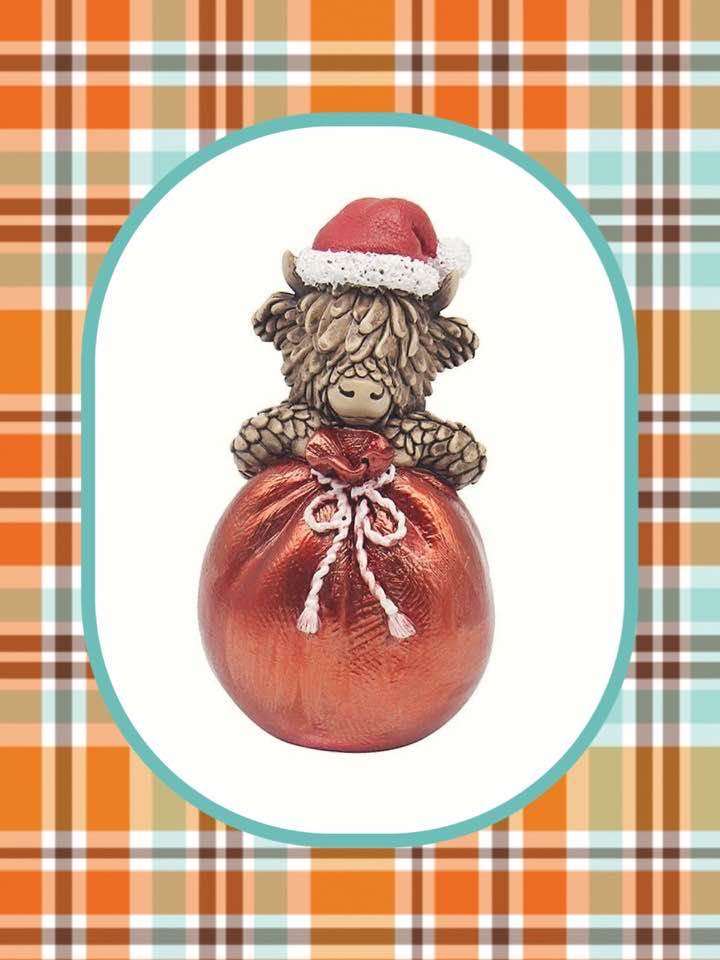 Highland Cow - Santa Sack