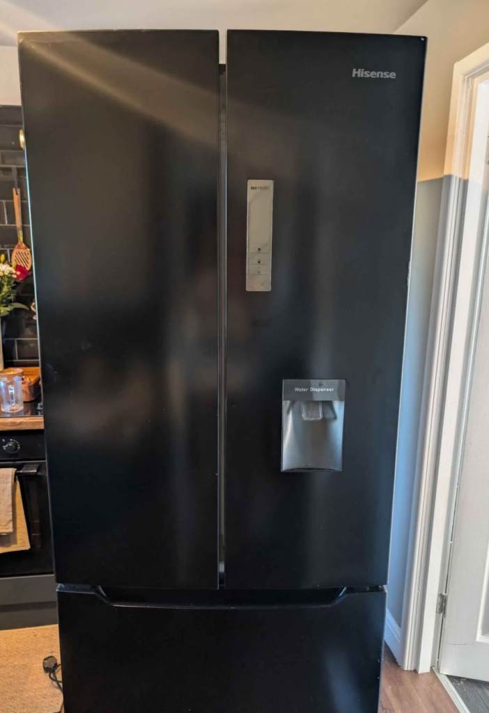 American fridge freezer with water dispenser no required plumbing 