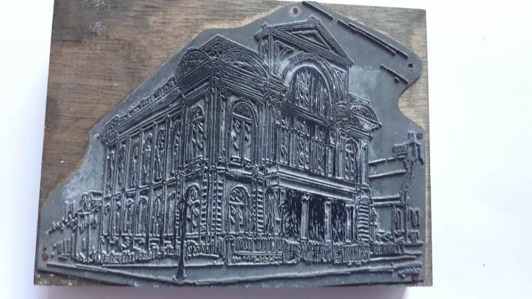 Vintage Printing Block
