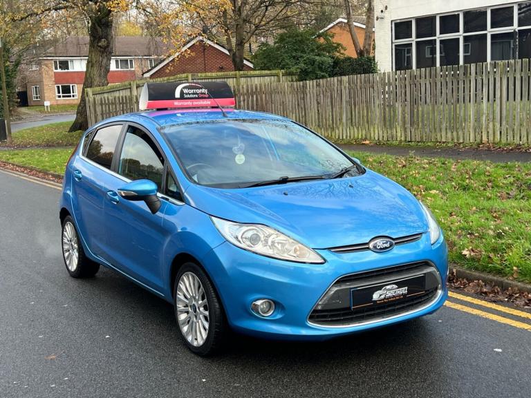 2012 Ford Fiesta 1.4 TDCi [70] Titanium 5dr HATCHBACK DIESEL Manual