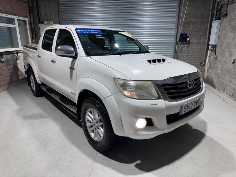 2012 Toyota Hilux Invincible D/Cab Pick Up 3.0 D-4D 4WD 171 PICK UP Diesel Manual
