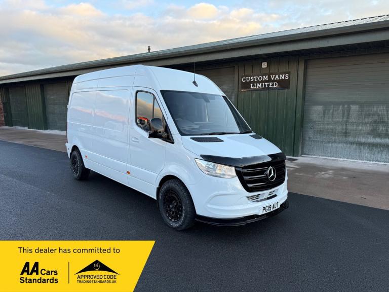 MERCEDES SPRINTER MWB 314 3.5T WHITE VAN CRAFTER ***VAT INCLUDED***