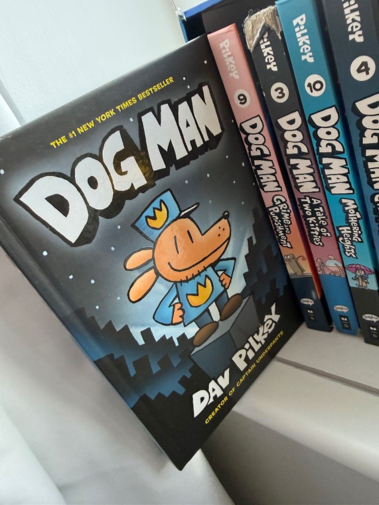SOLD Dog Man Children’s book collection