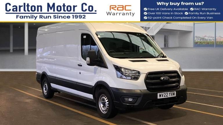 2022 Ford Transit 2.0 350 EcoBlue Leader Panel Van 5dr Diesel Manual FWD L3 H2 Euro 6 (s/s) ( PAN...