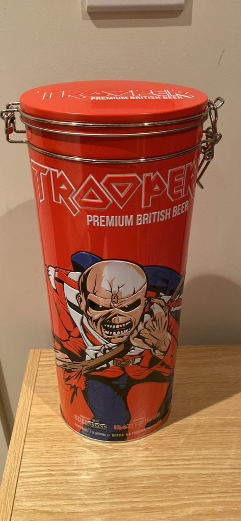 Iron Maiden Trooper Tin