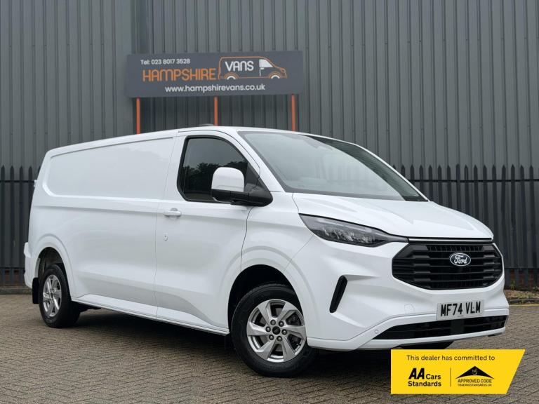 2024 Ford Transit Custom 2.0 EcoBlue 136ps H1 Van Limited Auto PANEL VAN DIESEL Automatic