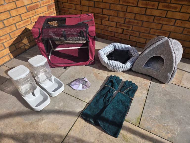 Cat pet kit equipment bundle job lot