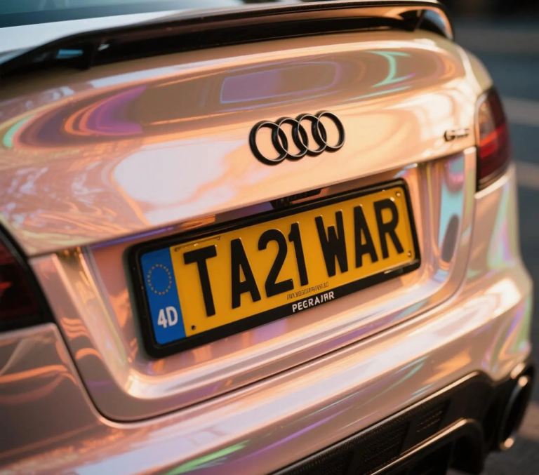 TAZWAR PRIVATE NUMBER PLATE 