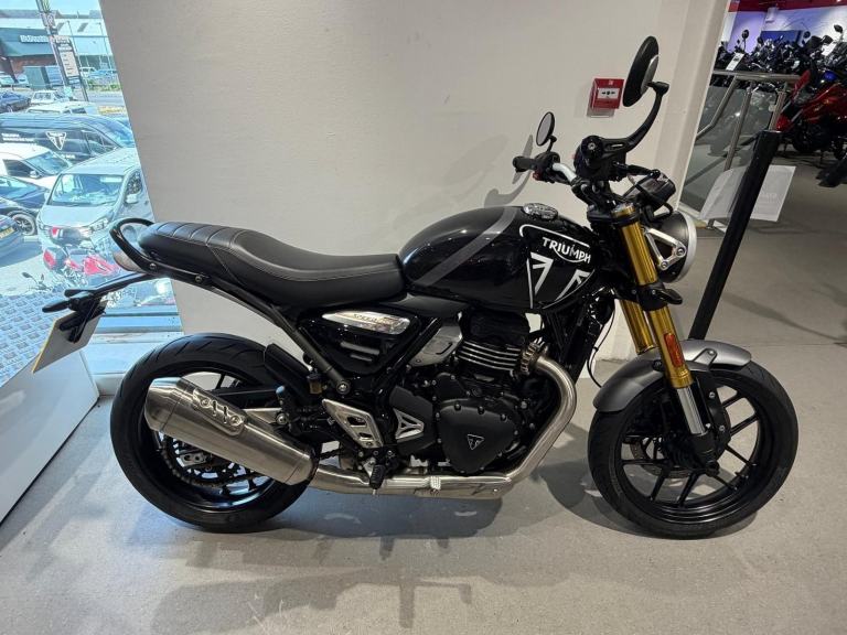 2024 TRIUMPH SPEED 400, '24 plate with 1307 miles