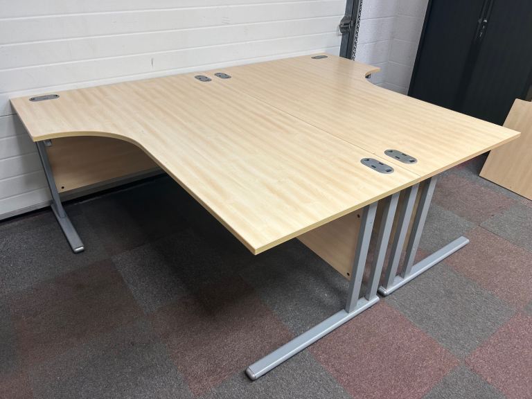 Curved Desks - 4 available 