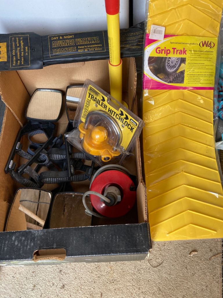 Bundle of caravan accessories