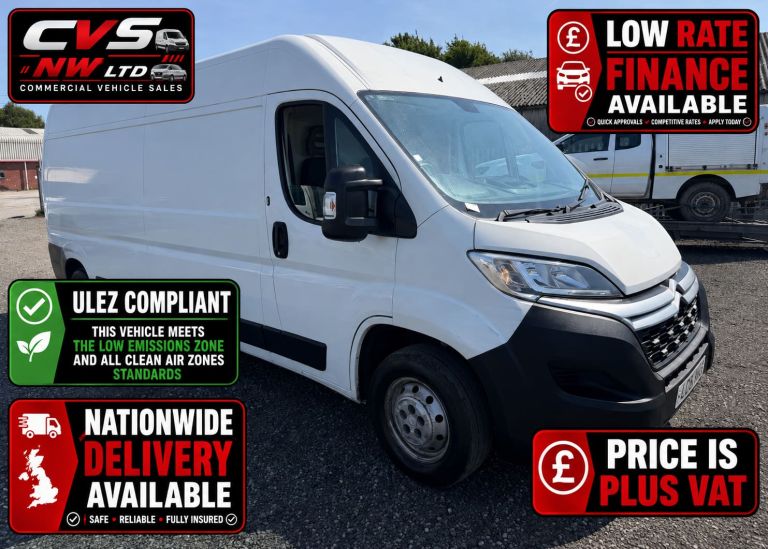 2019 CITROEN RELAY 2.0 HDI ENTERPRISE LWB L3H2 A/C EURO6 PRIICE IS PLUS VAT