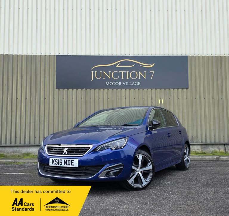  Peugeot 308 1.2 PureTech GT Line Euro 6 (s/s) 5dr Petrol Manual