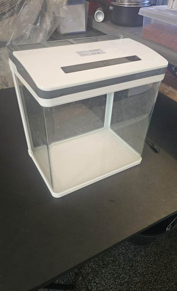 Aquarium HD Glass Fish Tank for Betta, Guppy