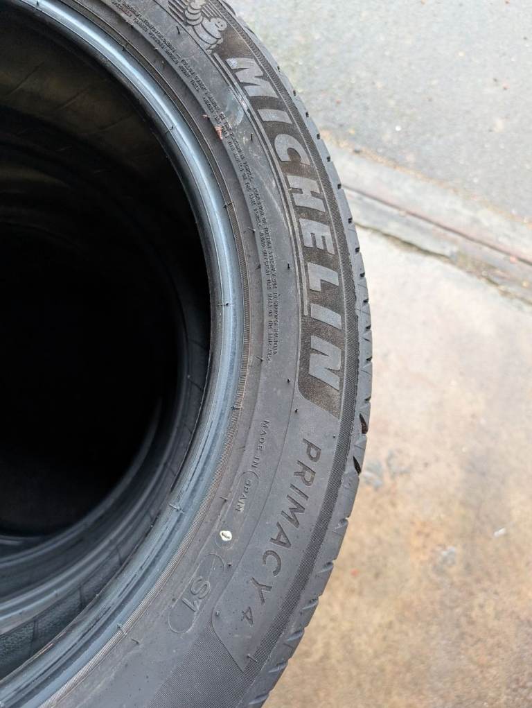 4 Michelin tyres 235/50 R19 