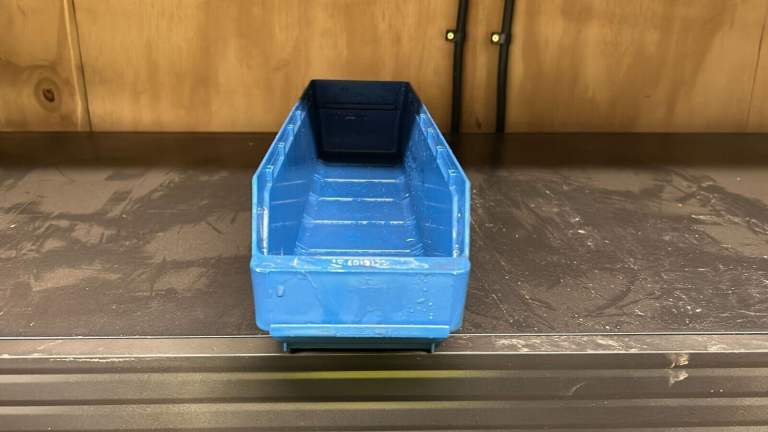 Plastic Stackable Storage Boxes Container Crate 