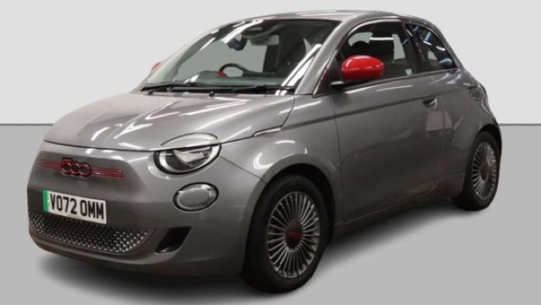 2022 Fiat 500 87kW Red 42kWh 3dr Auto HATCHBACK ELECTRIC Automatic