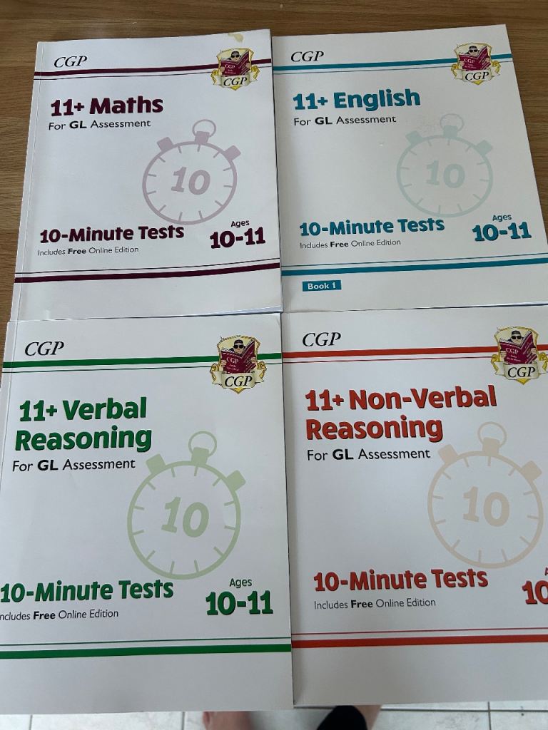 CGP 11+ book bundle for 10-11years old