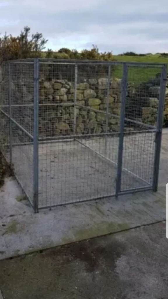 DOG PEN CAN DELIVER RUN KENNEL CAGE 