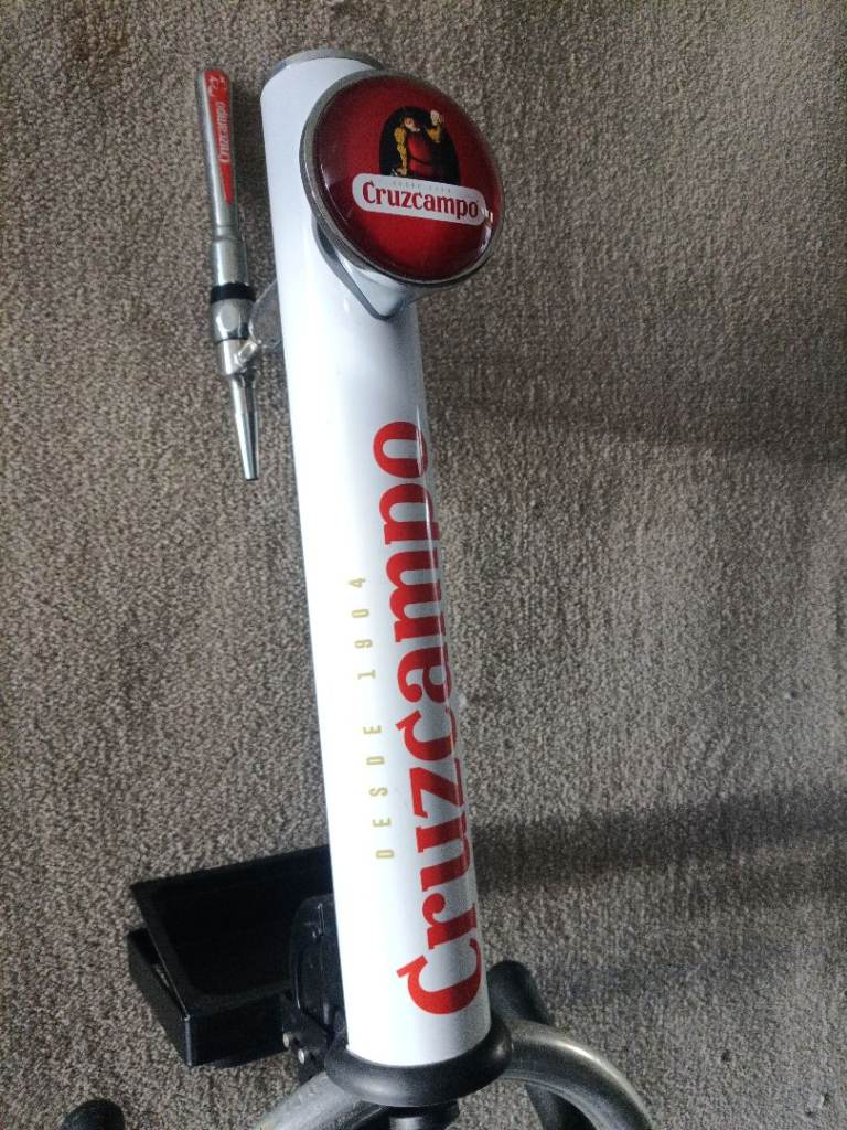 Man cave beer pump 