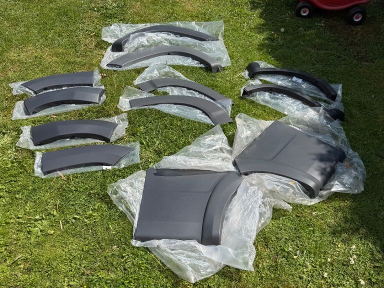 Relay boxer ducato bumper and arch trims