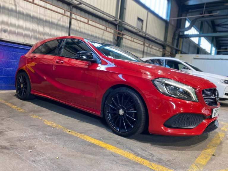 2017 Mercedes-Benz A-Class 1.5 A180d AMG Line (Premium Plus) 7G-DCT Euro 6 (s/s) 5dr Hatchback Di...