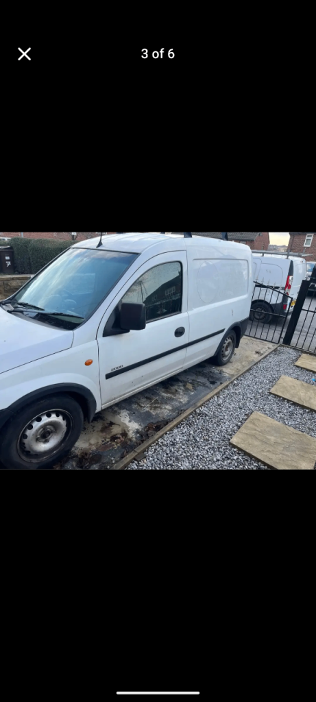 Vauxhall, COMBO, Car Derived Van, 2002, Manual, 1686 (cc)
