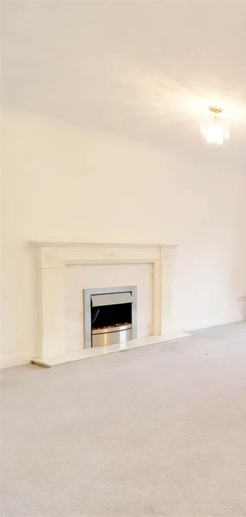 Fireplace, including electric fire. 