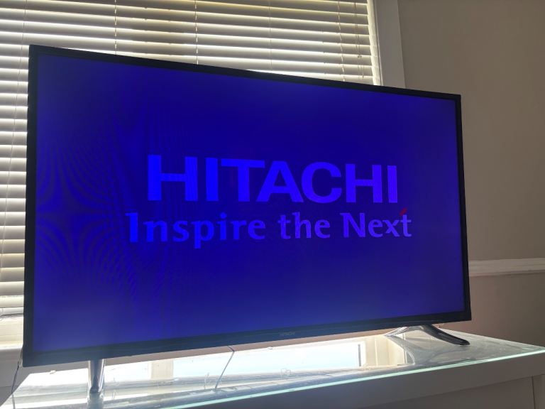 Hitachi Flat Screen TV - Good Condition